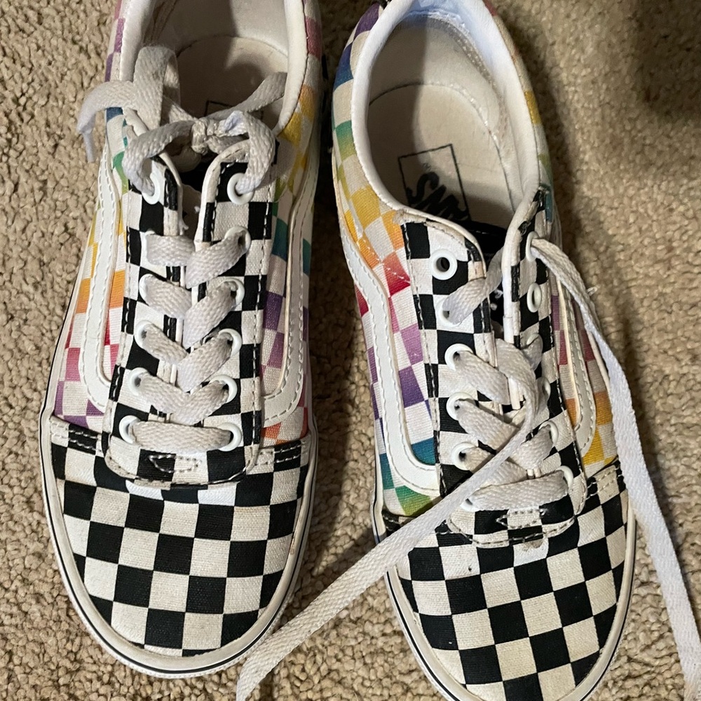 Vans size 1-excellent condition